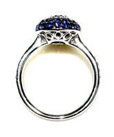 Ring Sommer Woman Classici in White Gold Zaffiro blu 1.13 Ct MOD 1047 GOVONI FABIO - MOD 1047 GOVONI FABIO